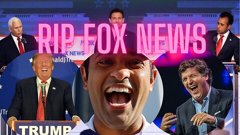 Tucker and Trump just crushed Fox News while Vivek crushed everyone else