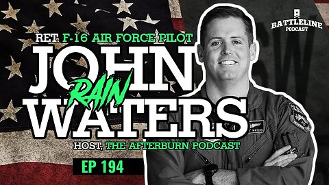 Talking Top Gun, Ukraine, & baseball w/ F-16 Pilot John "Rain" Waters | Ep. 194