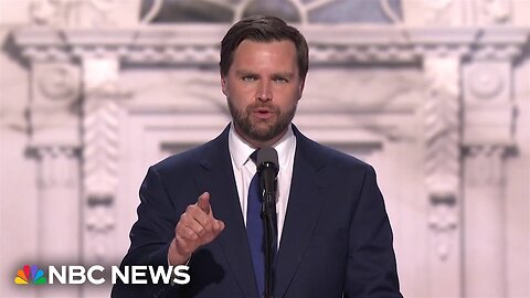 Full speech: JD Vance accepts Republican vice presidential nomination