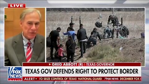 Gov Greg Abbott: We Are Doing What Biden Won’t Do!