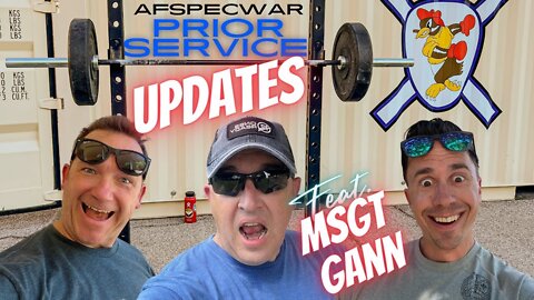 Air Force Special Warfare Prior Service Updates w MSgt Donovan Gann!!