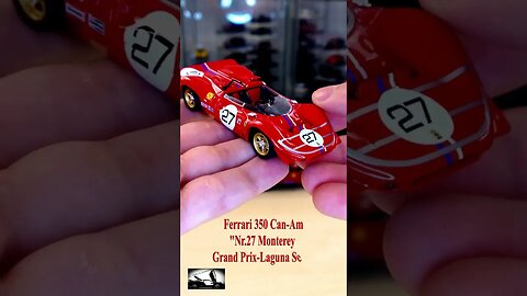 Ferrari 350 Can-Am "Nr.27 Monterey Grand Prix-Laguna Seca" - Bburago 1/43
