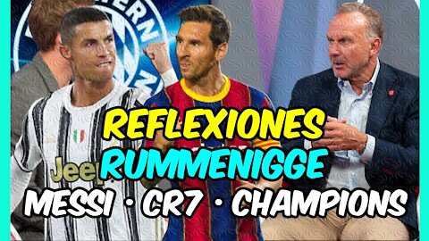 CR7 imponente, MESSI y el contratazo, la CHAMPIONS del futuro: visiones de RUMMENIGGE