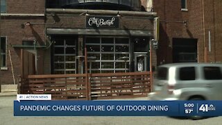 Pandemic changes future of outdoor dining