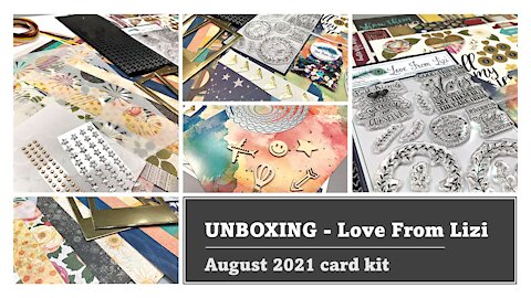 Unboxing | Love From Lizi | August 2021 kit plus Add Ons