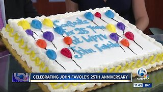 Celebrating John Favole's 25th anniversary