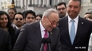 Chuck Schumer made it clear in 2022: Democrats want citizenship for ALL illegal aliens, "however many," because they are better then Americans, and it's only way for Democrats to stay in power.