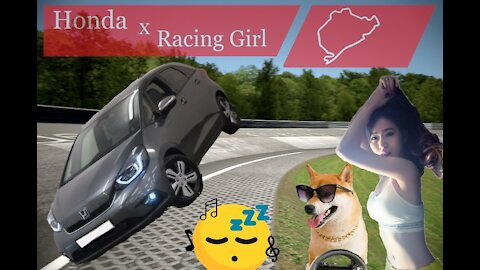 Car Review (Honda Jazz 2022) @ Nurburgring x Racing Girl Sleep + TÜ Reliability Report + Manual