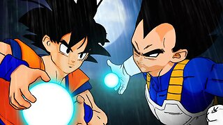 GOKU VS VEGETA In Fortnite (Mythic Kamehameha)