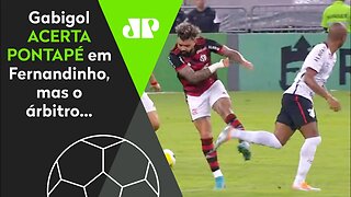 "O Gabigol AGREDIU o Fernandinho!" OLHA esse LANCE POLÊMICO em Flamengo x Athletico-PR!