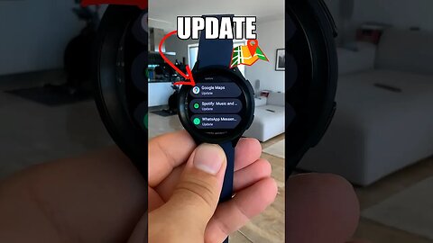 New Google Maps update out! (Galaxy Watch 4/5) #shorts