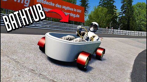 Driving a Bathtub in Assetto Corsa: Surprising Fun!