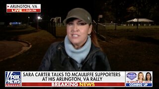 Sara Carter presses McAuliffe supporters on candidate's education policies