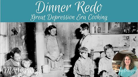 Dinner Redo, Depression-Era Food Mindset #greatdepression #leftovers