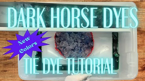 Tie-Dye Designs: Peacock/Spider Twofer Dyespin Dark Horse Dyes