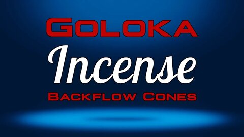 Goloka Backflow Cones Incense - Northern Star Products - 6 Assorted Scents and Aromas