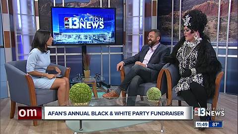 AFAN's annual Black & White Party happening tis weekend