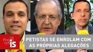 Debate: Petistas se enrolam com as próprias alegações