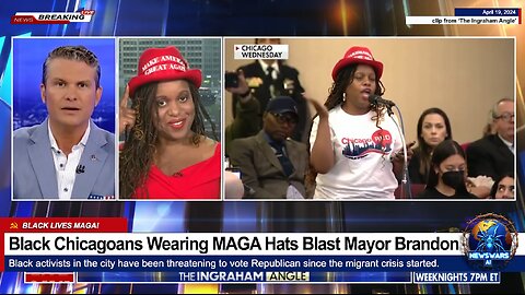 Black Chicagoans Wearing MAGA Hats Blast Mayor Brandon