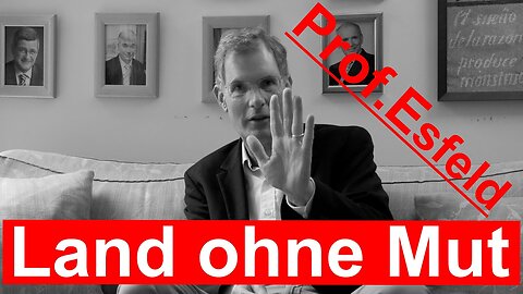 "Land ohne Mut" - Prof. Dr. Michael Esfeld in der Reihe "Freiheit im Dialog" mit Hartmut Haase