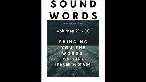 Sound Words, The Calling of God