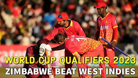 World cup Qualifiers | Zimbabwe beat West indies | Fourth Umpire