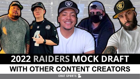 Las Vegas Raiders Mock Draft 2022: Full 7-Round NFL Draft Mock With Other Raiders Content Creators