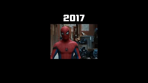 evolution of Spiderman 1977-2024