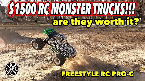 $1500 Race-Built RC Monster Truck: Freestyle RC Pro-C. Is It Worth It? Is It Noticeably Better?