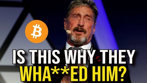 John McAfee On Crypto - Banks Will disappear, And They Know This