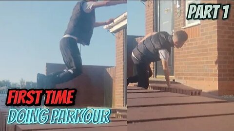 I TRY PARKOUR FOR THE FIRST TIME / WENT THROUGH LOTS OF NETTLES 😱