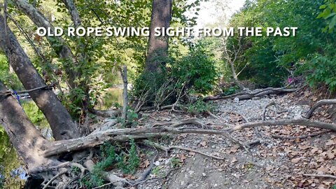 Old Rope Swing Sight From The Past