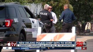 New Delano Police chief gets to work