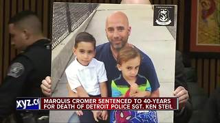 Marquis Cromer sentenced to 40 years for death of Detroit Police Sgt. Ken Steil
