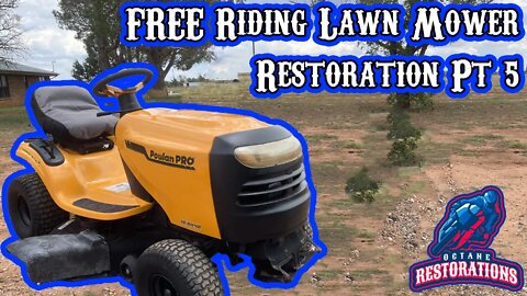 Did We Make Any Money Flipping This FREE Riding Mower? (Poulan Pro pt 5, non narrated)