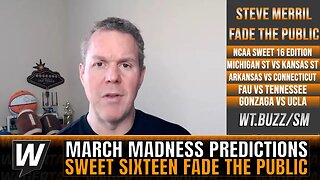 March Madness Thursday Sweet Sixteen Picks & Predictions | NCAA Tournament Fade the Public 3/23