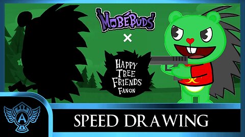 Speed Drawing: Happy Tree Friends Fanon - Butch | Mobebuds Style