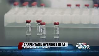 DEA reports first confirmed carfentanil overdose in the state
