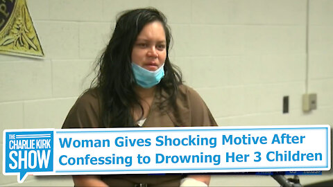 Woman Gives Shocking Motive After Confessing to Drowning Her 3 Children