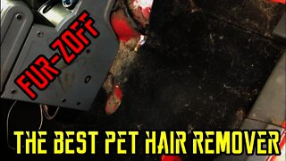 Fur-Zoff, The best pet hair remover for cars and trucks! Honest Cheezy review