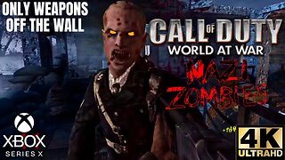 Only Weapons Off The Wall #1 | Call of Duty: World at War Nazi Zombies | Nacht der Untoten