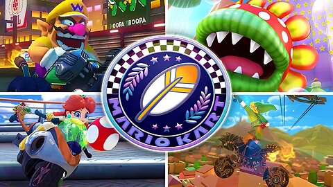 Mario Kart 8 Deluxe + Booster Course Pass - Feather Cup Grand Prix | All Courses (1st Place)