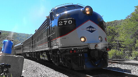 RBMN EMD F-Units on Lehigh Gorge Scenic Railway