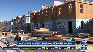Habitat for Humanity building affordable housing