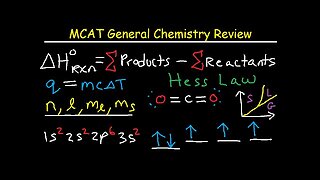 MCAT General Chemistry Lectures Review Prep Part 2 – Equations & Practice Questions