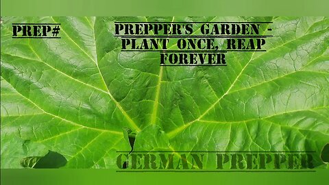 Prep# Prepper's Garden - Plant Once, Reap Forever