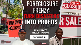 "Foreclosure Frenzy: Turn Bank Disasters into Your Real Estate Fortune! 💼💰"