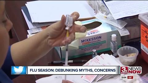 Flu season: debunking myths, concerns