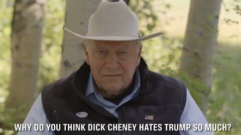 Dick Cheney Endorses Daughter Liz Cheney. The Corrupt Establishment Fear Trump.