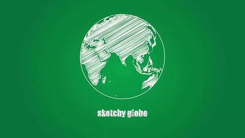 Sketchy Globe | Adobe Illustrator Tutorial